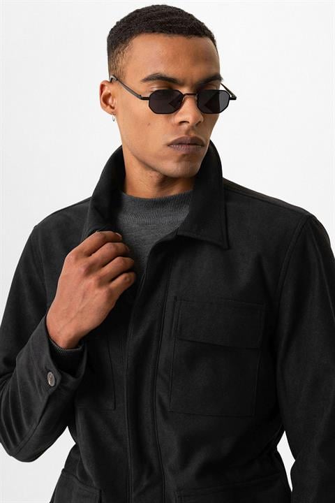 Torsten | Manteau avec patte de boutonnage cachée