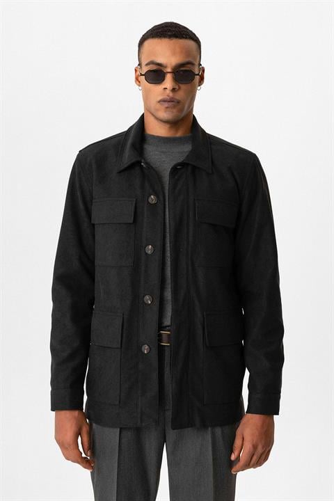 Torsten | Manteau avec patte de boutonnage cachée
