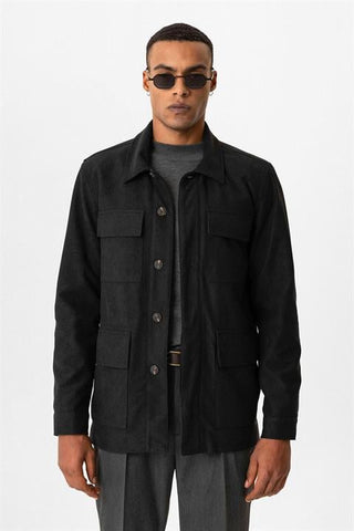 Torsten | Manteau avec patte de boutonnage cachée