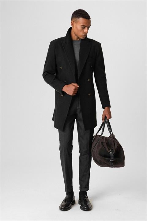Valter | Manteau croisé avec poches