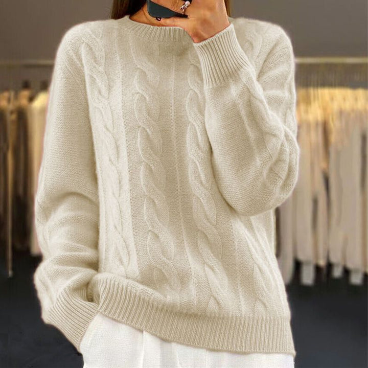 Natalia | Pull en tricot rétro