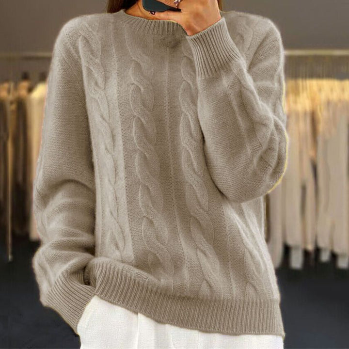 Natalia | Pull en tricot rétro