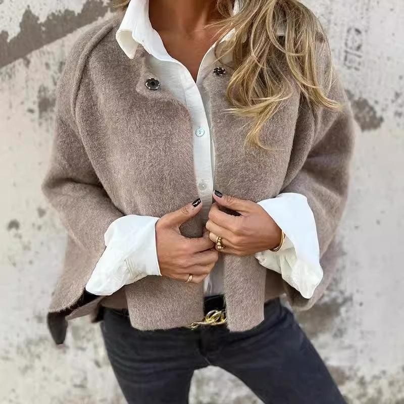 Elise™| Manteau en tissu