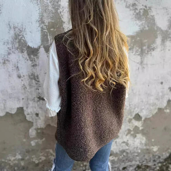 Leopoldine | Gilet Douillet avec Boutons