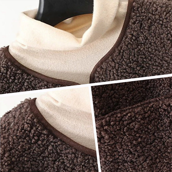 Julietta | Gilet sans manches avec boutons et en version chaude