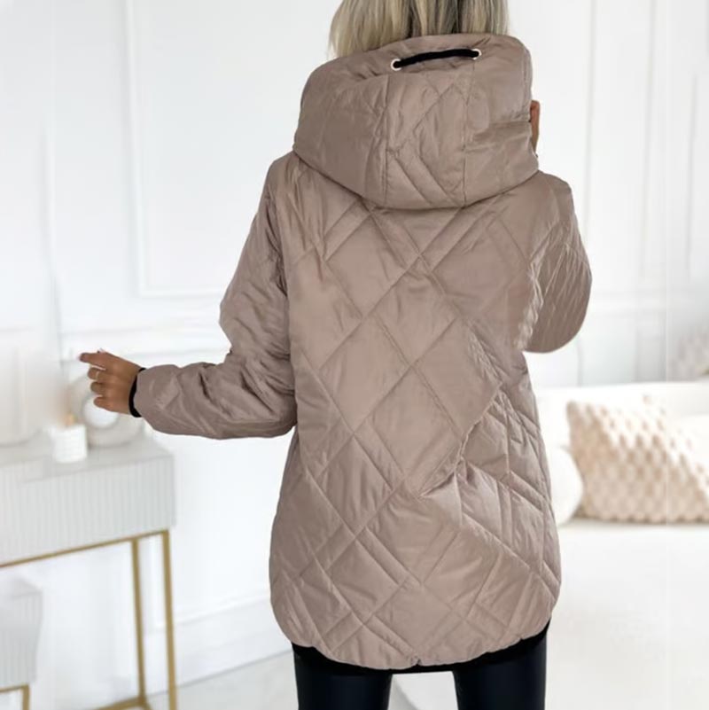 Daphne | Veste matelassée chaude avec capuche