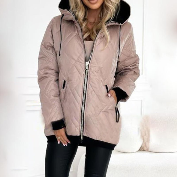 Daphne | Veste matelassée chaude avec capuche