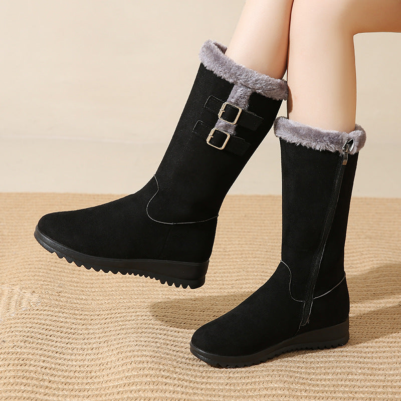 Kathy | Bottes d'hiver mi-mollet