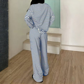 Aunora | Ensemble de pyjama rayé en deux parties