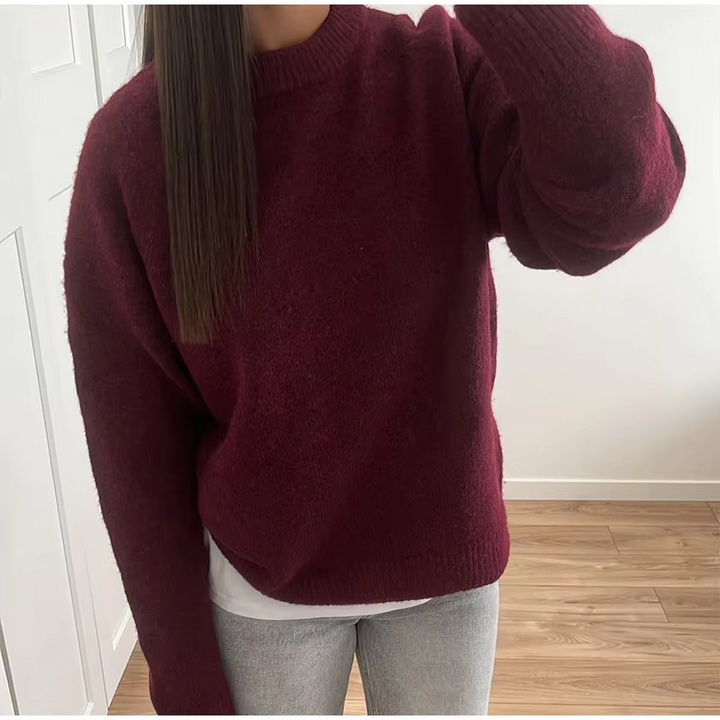 Crizel | Pull en tricot à col rond