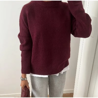 Crizel | Pull en tricot à col rond