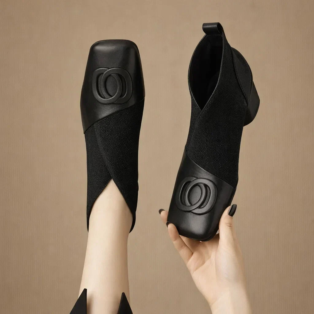Bottes en cuir Opium