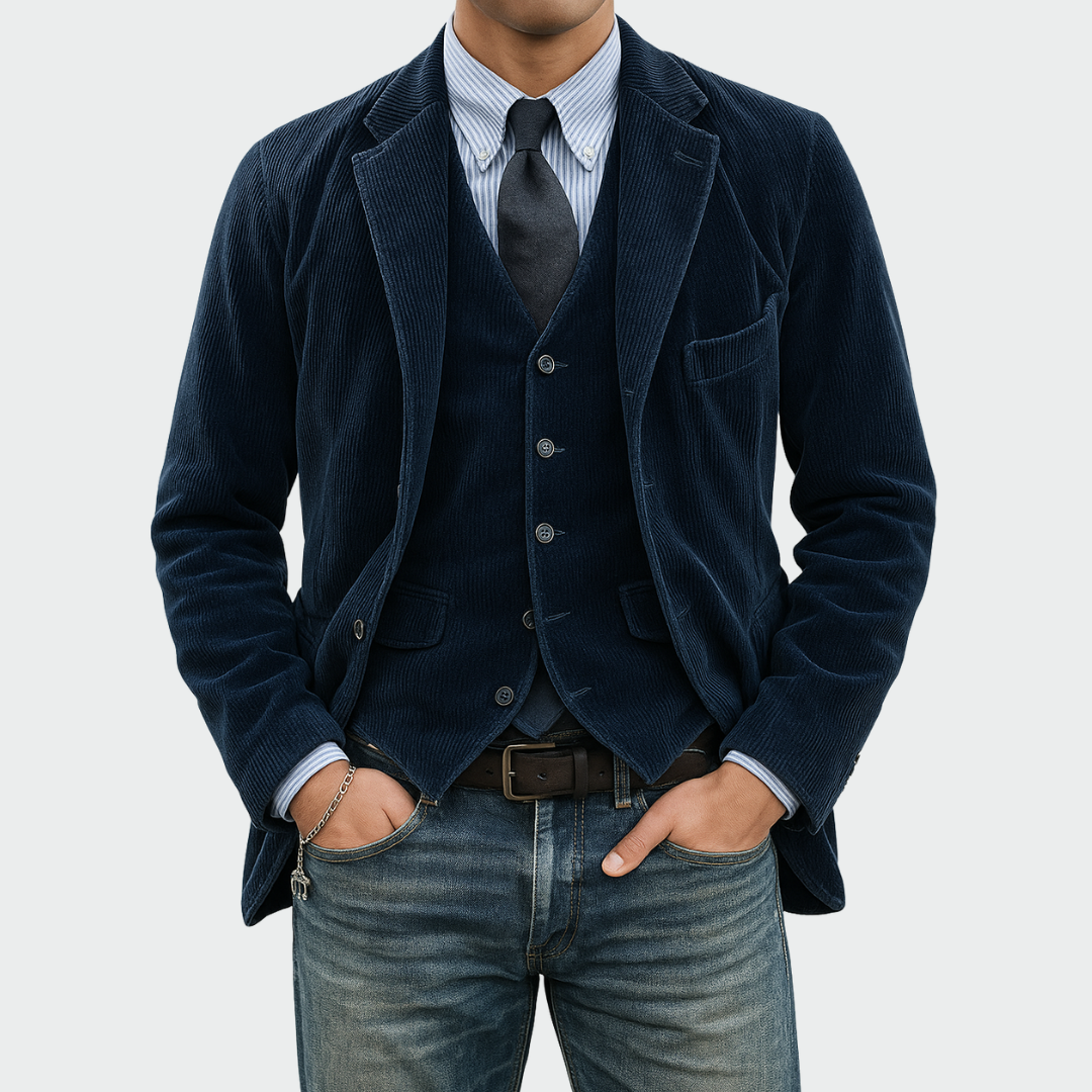 Ulf | Veste de costume élégante et gilet