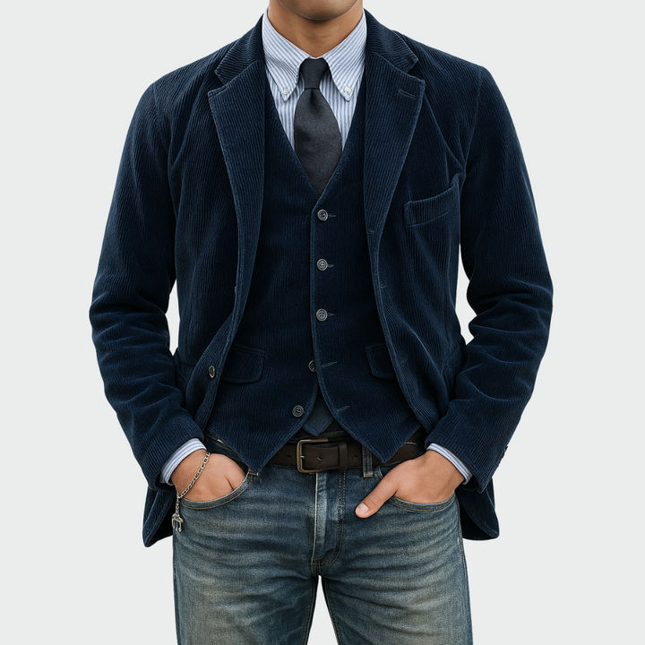Ulf | Veste de costume élégante et gilet