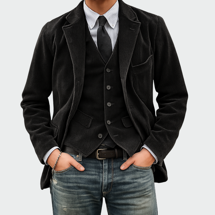 Ulf | Veste de costume élégante et gilet