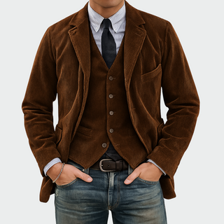 Ulf | Veste de costume élégante et gilet
