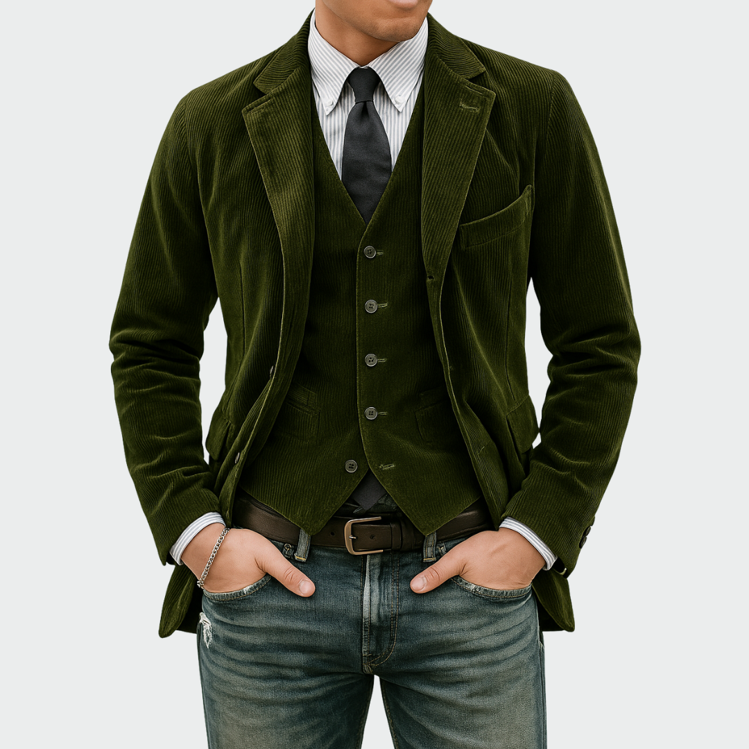 Ulf | Veste de costume élégante et gilet
