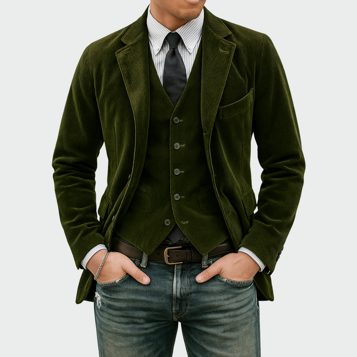 Ulf | Veste de costume élégante et gilet