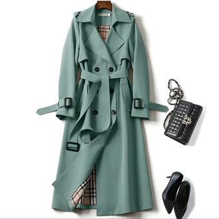 Dinah | Trench-coat double boutonnage avec ceinture