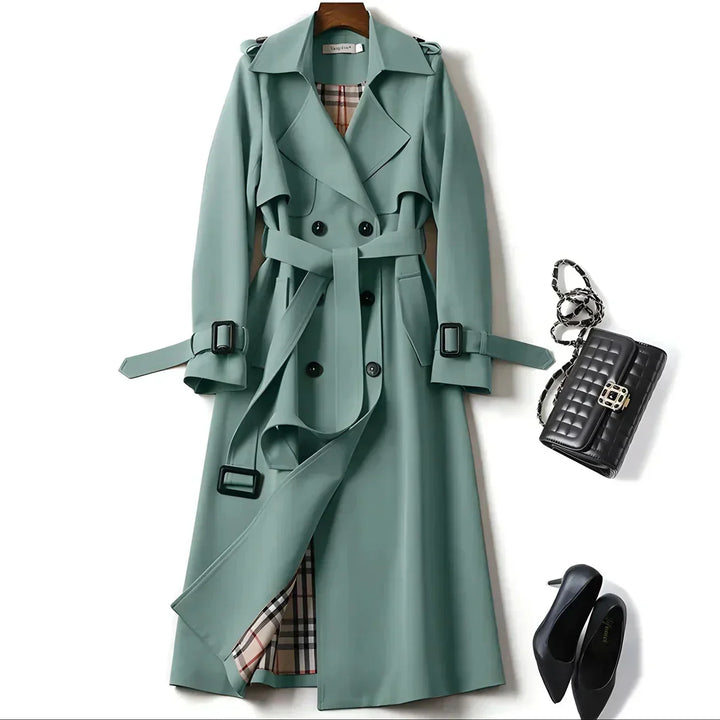 Dinah | Trench-coat double boutonnage avec ceinture