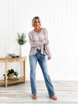 Roswitha | Jean droit taille haute