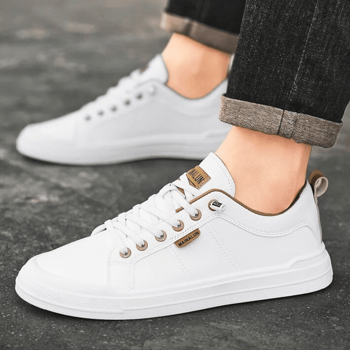 BASKETS EN CUIR HARRINGTON