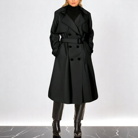 Dinah | Trench-coat double boutonnage avec ceinture