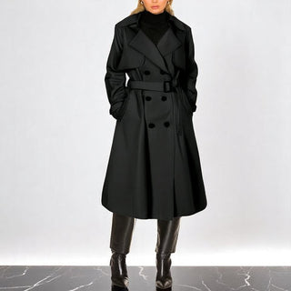 Dinah | Trench-coat double boutonnage avec ceinture