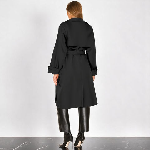 Dinah | Trench-coat double boutonnage avec ceinture